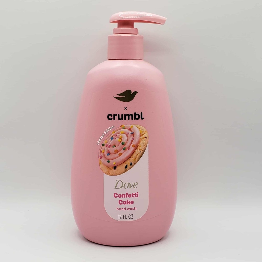 Dove x Crumbl Confetti Cake Moisturizing Liquid Limited Edition Hand Wash 12 oz
